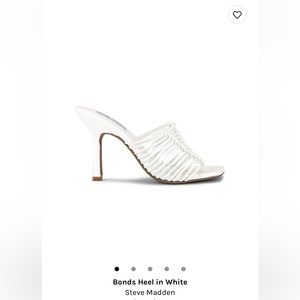 Steve Madden Bonds Heel in white